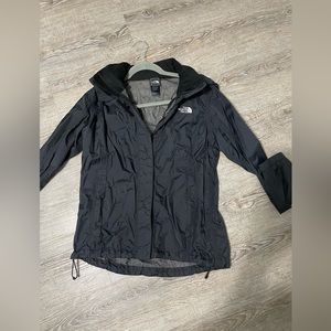 Women’s black north face windbreaker